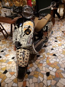 13 Sbux themed Vespa